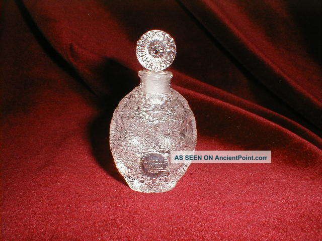 R Lalique Perfume Bottle Worth Gardenia Paris France Perfume Bottles photo