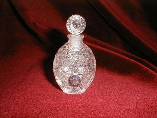 R Lalique Perfume Bottle Worth Gardenia Paris France photo