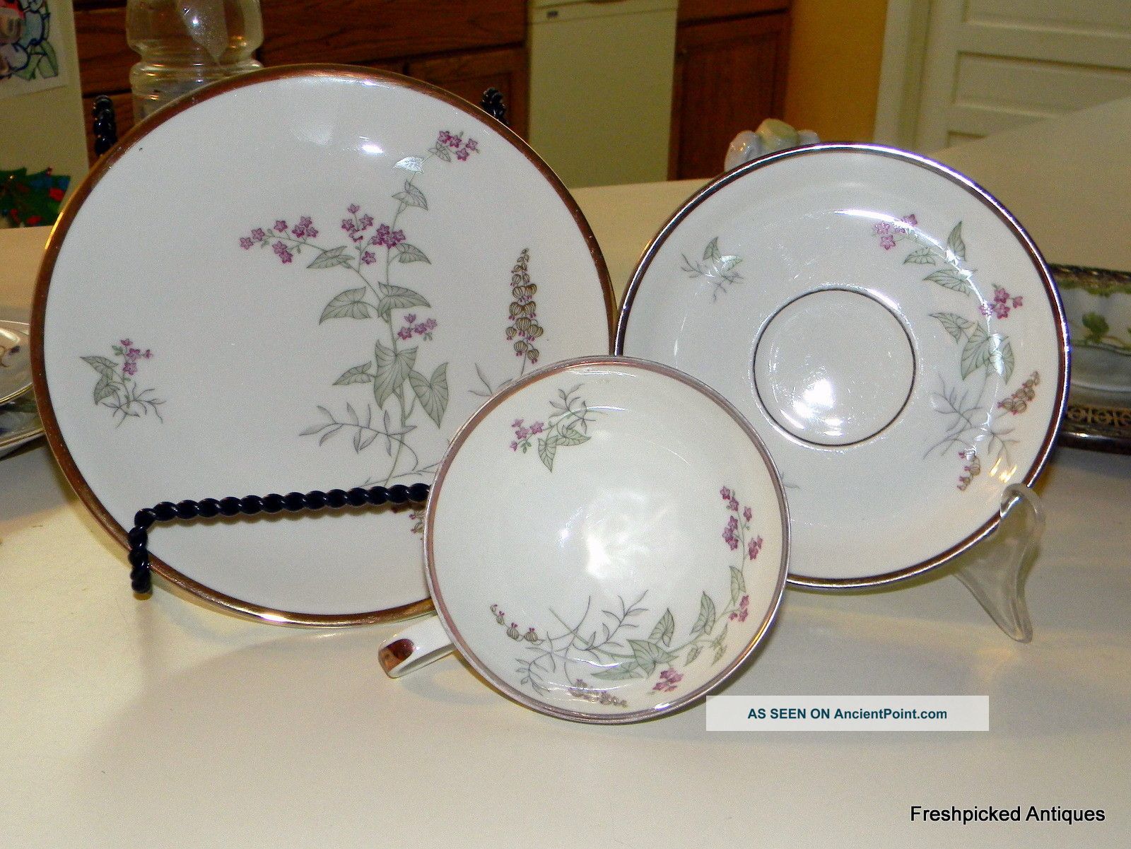 Johann Haviland Old Mark,  Teacup,  Saucer,  And Dessert Plate Cups & Saucers photo