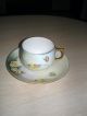 Antique Bavarian Hand Painted Three Sets Cups & Saucers J&c Bavaria Plates & Chargers photo 3