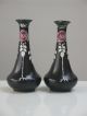 Pair Of Vases Japanism Art Deco Art Nouveau Shelley England Jugendstil Vases photo 1
