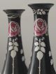 Pair Of Vases Japanism Art Deco Art Nouveau Shelley England Jugendstil Vases photo 3