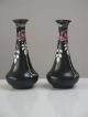 Pair Of Vases Japanism Art Deco Art Nouveau Shelley England Jugendstil Vases photo 6