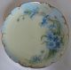 Haviland Porcelain Plate Hand Painted Blue Asters Mint Dessert/collector Display Plates & Chargers photo 1