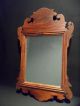 Repro Antique 18th C Wood Fretwork Chippendale Mirror Looking Glass Primitives photo 1