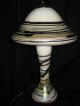 Vintage Glasshouse Tiffany Style Mid Century Art Glass Parlor Table Lamp Lamps photo 1