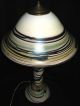 Vintage Glasshouse Tiffany Style Mid Century Art Glass Parlor Table Lamp Lamps photo 7