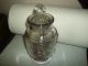Henry Wichert Co.  Chicago Clear Glass Mustard Or Apothecary Jar Mint,  No Spoon Jars photo 11