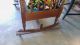 Antique Early American 19th Century Wooden Cradle Hand Turned Spindles Carved Other photo 8