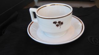 Collectible Lustre Tea Leaf Cup & Saucer photo