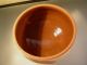 Redware Tureen Hand Painted Signed Covered Clay Bakeware Slip Bowl Tureens photo 2