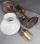 Antique Brass American Student Lamp Argand Oil Wired Kerosene Victorian Desk Lamps photo 5