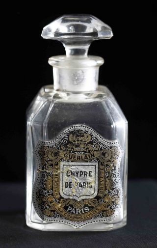 Guerlain Chypre De Paris Bottle,  68 Champs Elysees,  Paris photo