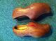 Antique (1930s) Wooden Shoes Brought From Holland In 1930s - Very Large Pair Other photo 2