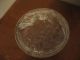 Small Clear Dish W/lid,  Floral Design On Lid And Bowl Bowls photo 1