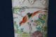 Antique Chinese Export Famille Verte Porcelain Wall Pocket Artist Signed Nr Vases photo 4