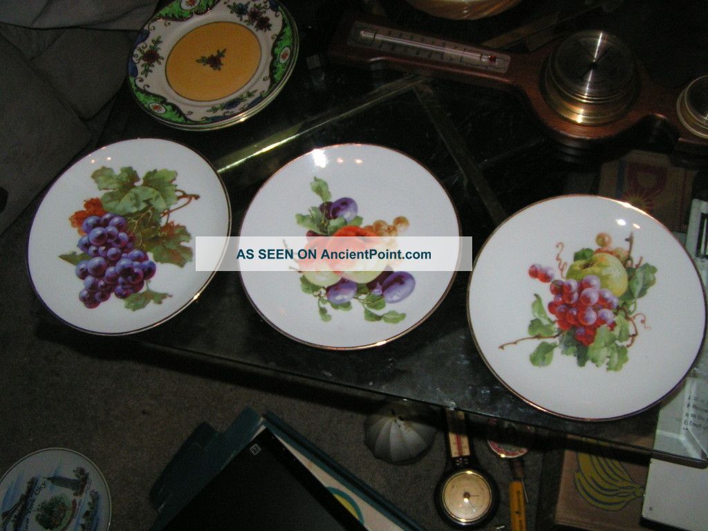 (3) Vtg Thomas Sevres Bavaria 7.  5 