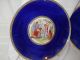 Royal Vienna Style Empire Stokes Trent Early Cobalt Blue 22 Karat Charger Plate Plates & Chargers photo 1