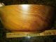 Wood Bowl Wooden Decorative Or Salad Very Pretty Grain In Wood. Bowls photo 2