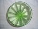Depression Federal Hostess Uranium Green Glass Sherbet Bowls photo 1