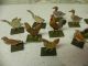 27 Victorian Miniatures Wood Figures Circa 1890 Chickens Ducks Birds People Carved Figures photo 3