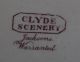 Jackson Pink Transferware Plate Clyde Scenery 1835 Wonderful Find 10 1/2 