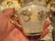 Vintage Wedding Romantic Victorian Couple Demitasse Chocolate Teapot Set Luster Teapots & Tea Sets photo 7