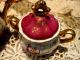 Vintage Wedding Romantic Victorian Couple Demitasse Chocolate Teapot Set Luster Teapots & Tea Sets photo 8