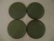 Florentine Gilt Tole Coasters Set Of 4 Toleware photo 1