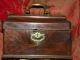 Antique Mahogany Tea Caddy Boxes photo 3