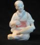 Traditional Japanese Figure Sculptures - Japanese Man & Lady Figurines photo 1