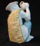 Traditional Japanese Figure Sculptures - Japanese Man & Lady Figurines photo 7