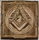 Antique Handmade Wooden Rare Casket Masonic Vintage - Freemasons Other photo 6