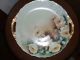 Vintage Handpainted China Plate - Yellow Roses - Signed Rockwell Plates & Chargers photo 1
