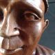 Stunning Hand Carved / Crafted Wood Bust Mid Century Statue / Carving Folk Art Carved Figures photo 7
