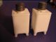Antique Milk Glass General Electric Refrigerator Salt And Pepper Shakers Salt & Pepper Shakers photo 1