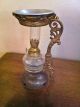 Antique Vtg Cresolene Kerosene Lamp Type Vaporizer W/ Ornate Metal Stand Lamps photo 3