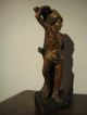 1520 Extremely Rare Statue Of St.  Sebastian,  Mechelen,  Medieval,  Gothic Carved Figures photo 6