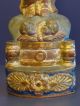Santibelli Vierge Virgin Maria Marseille Terracotta Polychrome Religious Figure Figurines photo 2