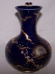 Ludwig Wessel Germany Blue Very Decorated Birds Horizon Pitcher 1875 - 1900 Signed Jugs photo 4