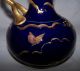 Ludwig Wessel Germany Blue Very Decorated Birds Horizon Pitcher 1875 - 1900 Signed Jugs photo 8