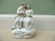 19thc Staffordshire Of Highland Mary & Love Poem Figurines photo 1