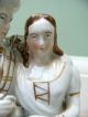 19thc Staffordshire Of Highland Mary & Love Poem Figurines photo 5