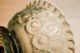 Vintage Light Blue Carnival Glass Bowl Bowls photo 4
