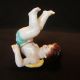 Tumbling Antique Volkstedt German Dresden Porcelain Cherub Angel Figurine Baby Figurines photo 1