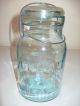 Blue Glass E - Z Seal Atlas Canning Jar With Glass Lid Jars photo 1