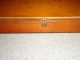 Vintage ✰ Weber Co.  Artist Pastel Colors Empty Wooden Box W/ Cool Clasp Hook Boxes photo 1