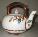 Antique 1876 Ejd Bodley Burselm Staffordshire Cherry Blossoms Personal Teapot Teapots & Tea Sets photo 4
