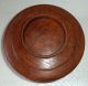Antique Old 1 Pieceteak Wood Rare Hand Carved Lacquer Police Serving Bowls Bowls photo 3