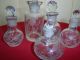 Five Antique Apothecary Perfume Bottles Bottles photo 2